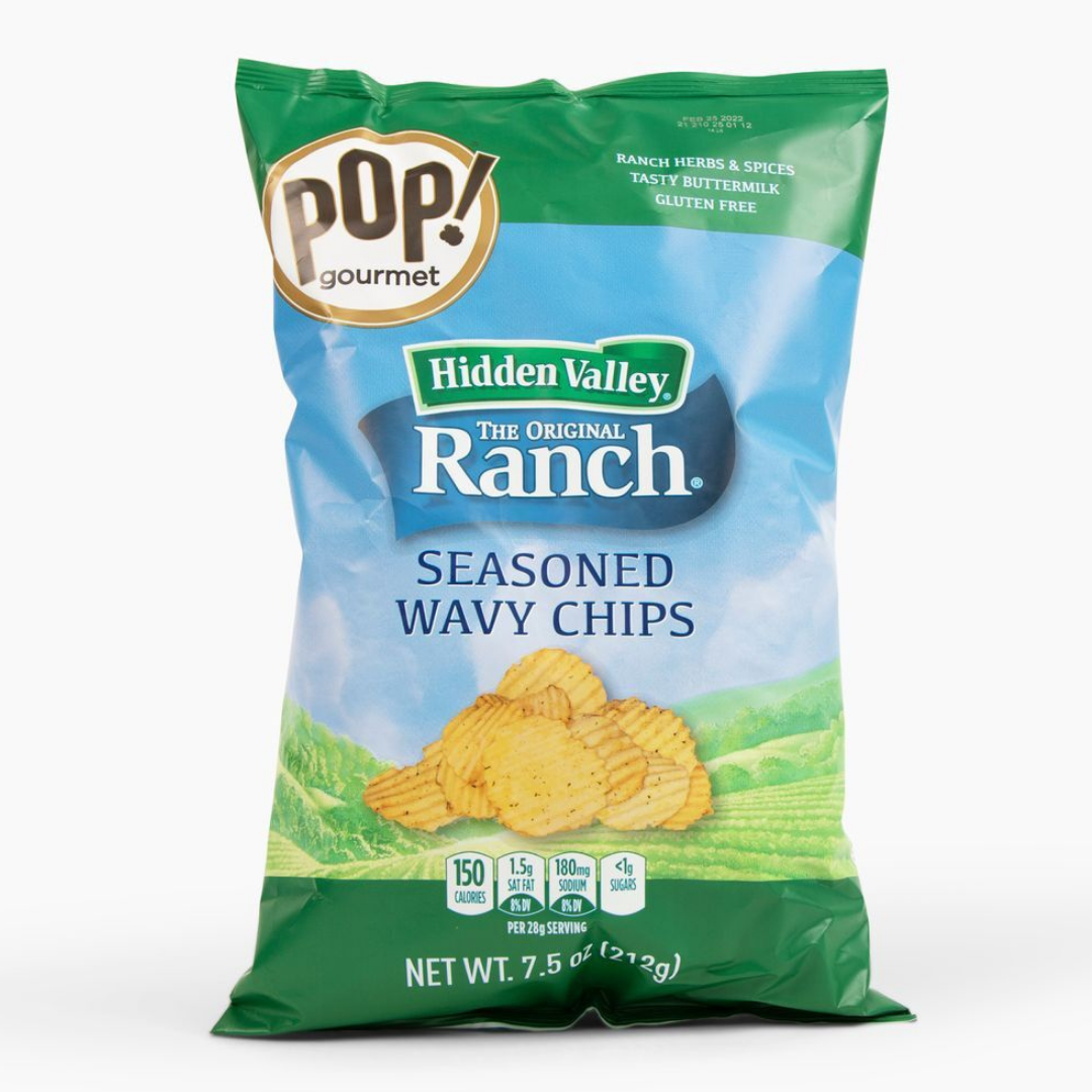 Hidden Valley® Ranch Seasoned Wavy Chips