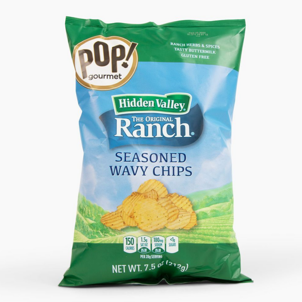 Hidden Valley® Ranch Seasoned Wavy Chips
